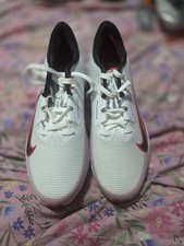 Size 9.5 Uk W Nike Air Zoom Infinity Tour 2 Golf Red Shoes (Wide) No Box