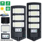 4/500W Commercial Solar Street Light Dusk to Dawn Lamp for Parking Lot Road Yard