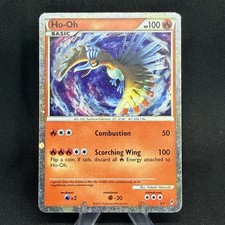 Pokémon Ho-Oh SL5 Holo Basic Card 100 HP 2011 Rainbow Nintendo TCG