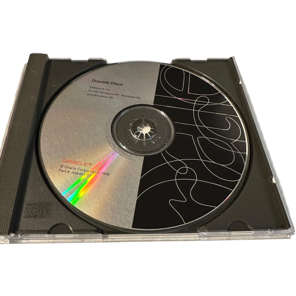 Oracle8i Client Release 8.15.5 MS Windows NT WIndows 95 & 98 CD-Rom Oracle - Image 2 of 2
