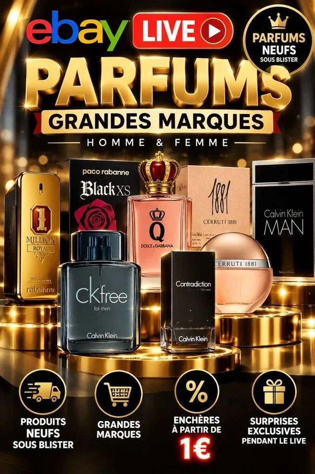 live Parfum Grande Marque.... dispo pour 🇫🇷🇩🇪🇮🇹🇧🇪