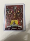 2025 Panini Phoenix Football Red Jayden Daniels #8