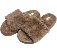 32 Degrees Heat Plush Women's Faux Fur Cushion Slide, Choose Size 11-12