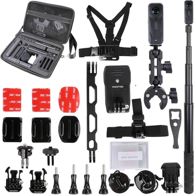 #ad #ad Motocycle Bike Accessory Bundle for Insta360 ONE X5 X4Carrying Case with Should $100.10