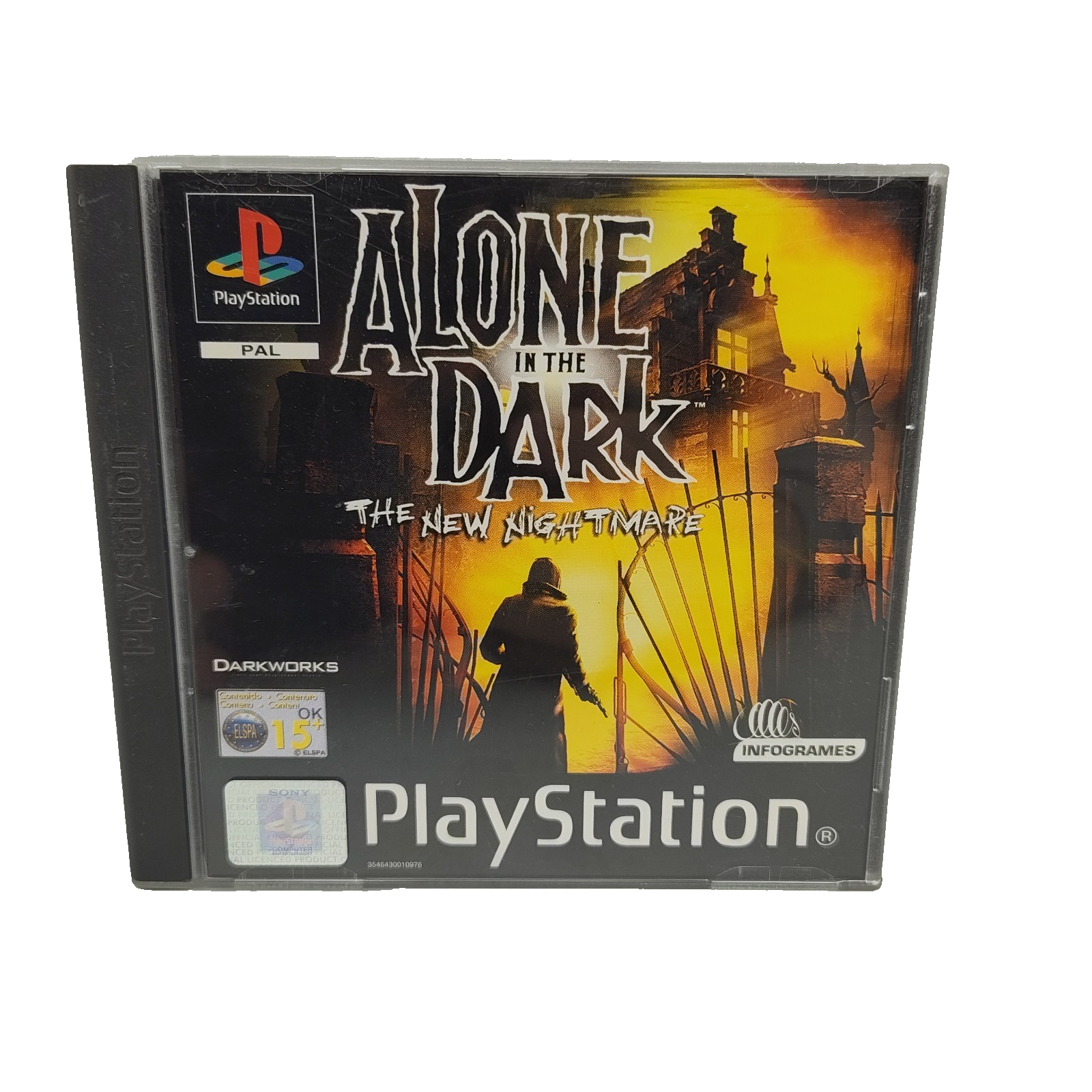 Alone in the Dark The New Nightmare PlayStation 1 PS1 w Manual