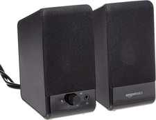 USB Powered Computer Speakers Black New