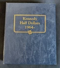 Kennedy Half Dollar Whitman Album 24 Coins All Proof 1964-1989 Silver