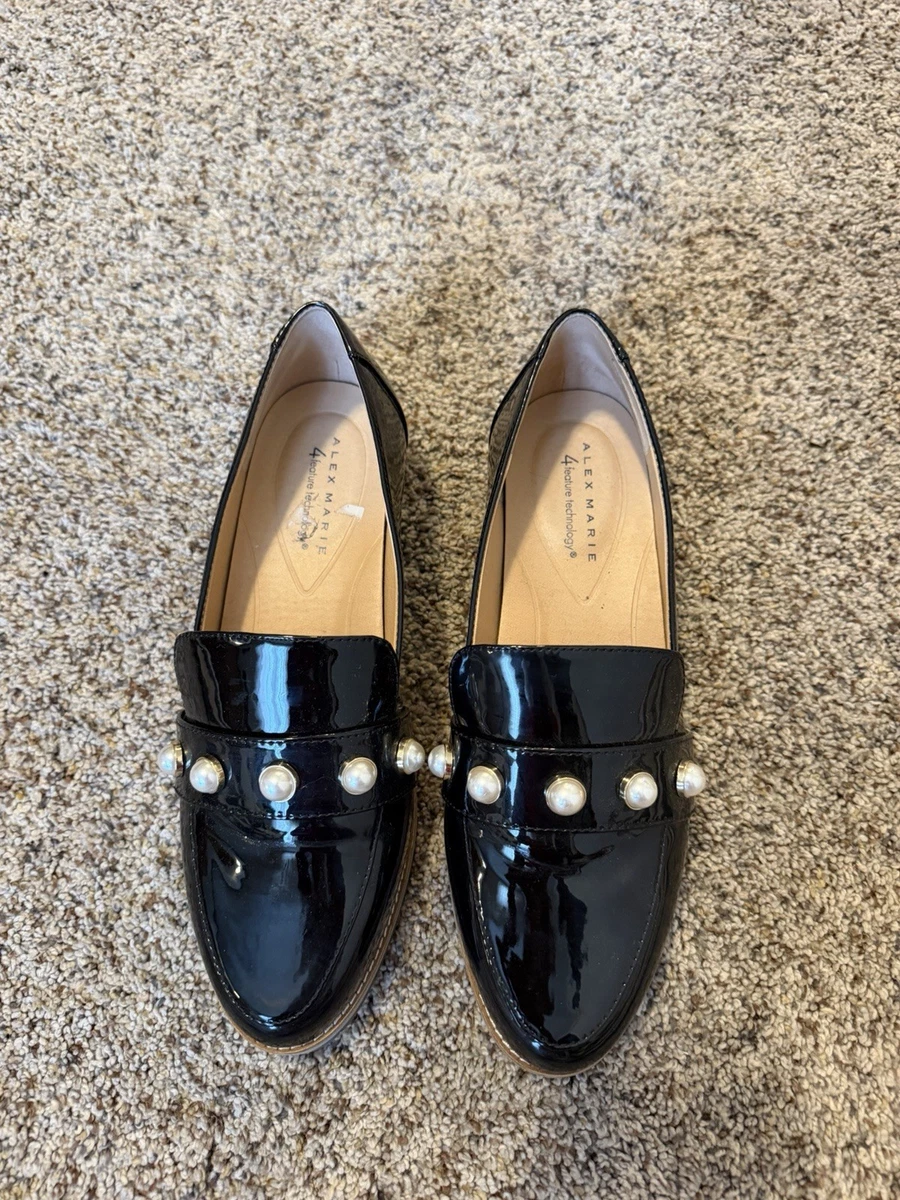 alex marie black dress shoes Heels for Women for sale Very Good collagerie For a more modern Shoe size:12.5