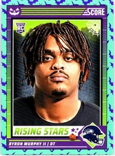2024 Score-A-Treat #10 Byron Murphy II Seattle Seahawks Green Bats
