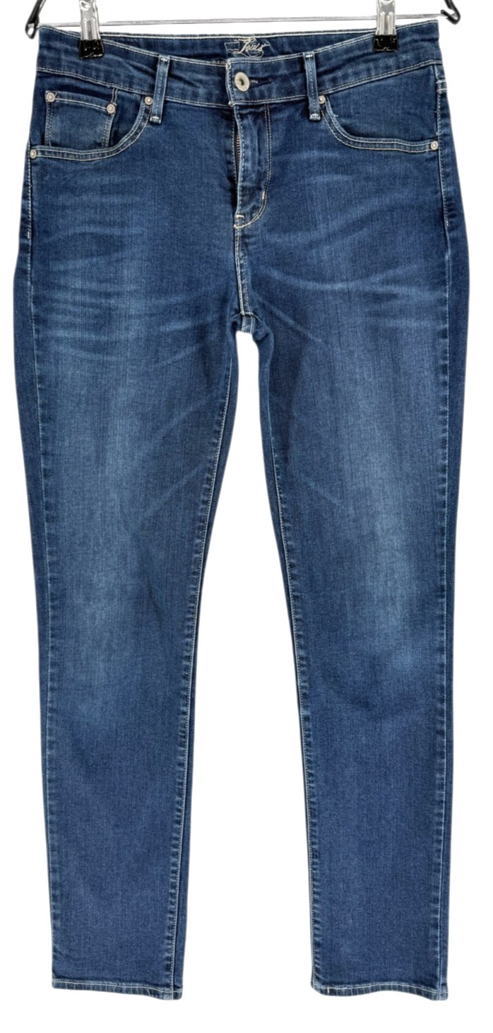 LEVIS STRAUSS & CO Ladies Demi Curve Classic Slim Leg Jeans Size W28 L32