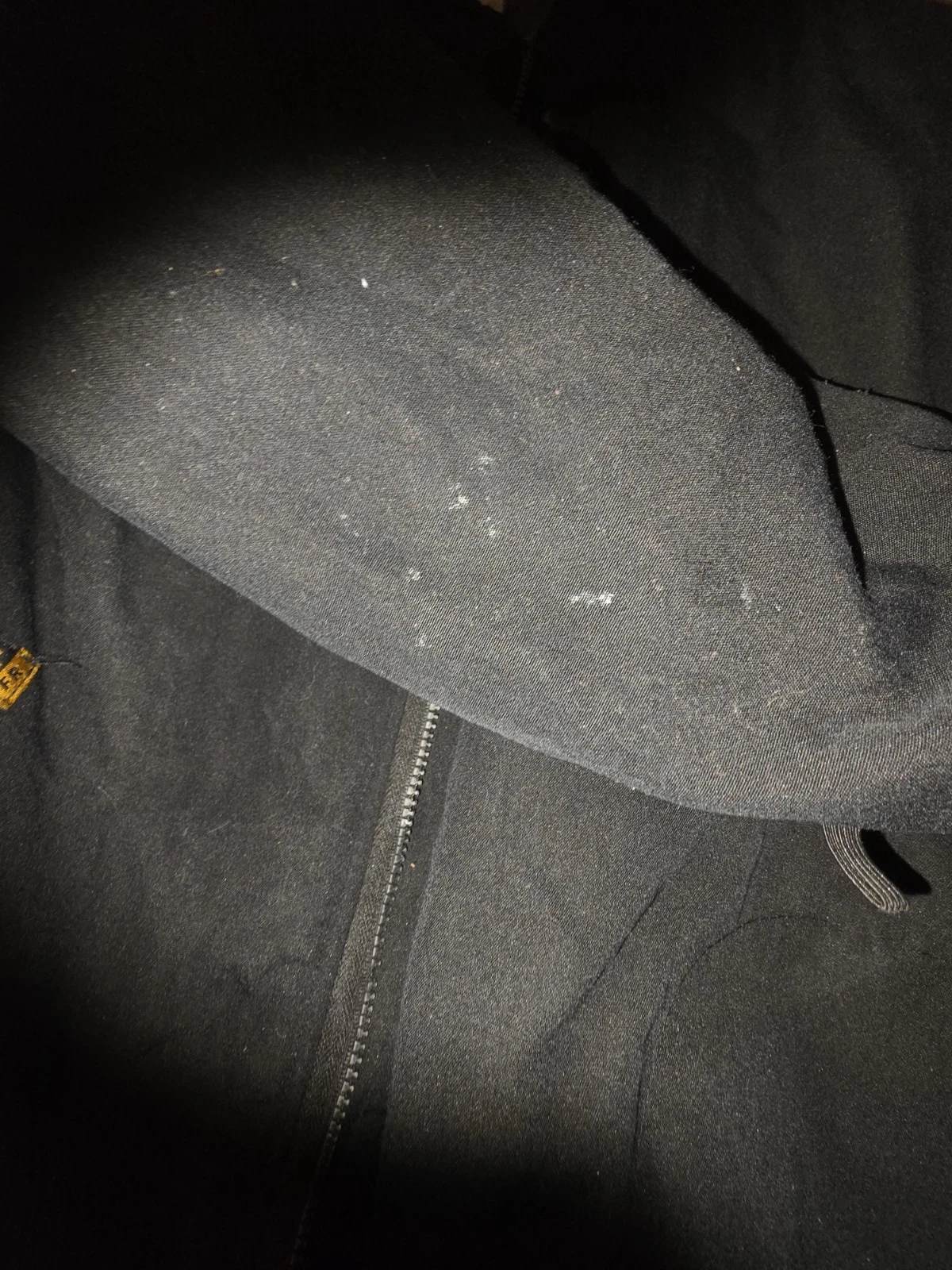Big Bill Workwear Men's Gray Canvas Bomber Jacket Full Zip Size 42 Chest image 6