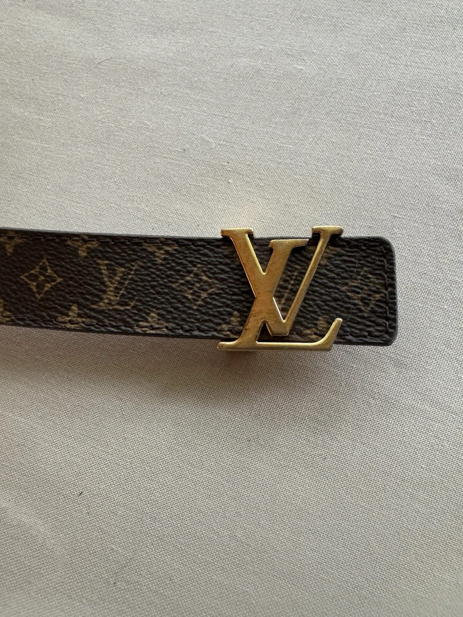 Louis Vuitton モノグラム ベルト 85/34 Louis Vuitton Monogram Belt In Women's Belts for sale | eBay