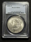 1898 O MS 64 Liberty Morgan Silver Dollar PCGS Graded Authentic - One Day Sale!!