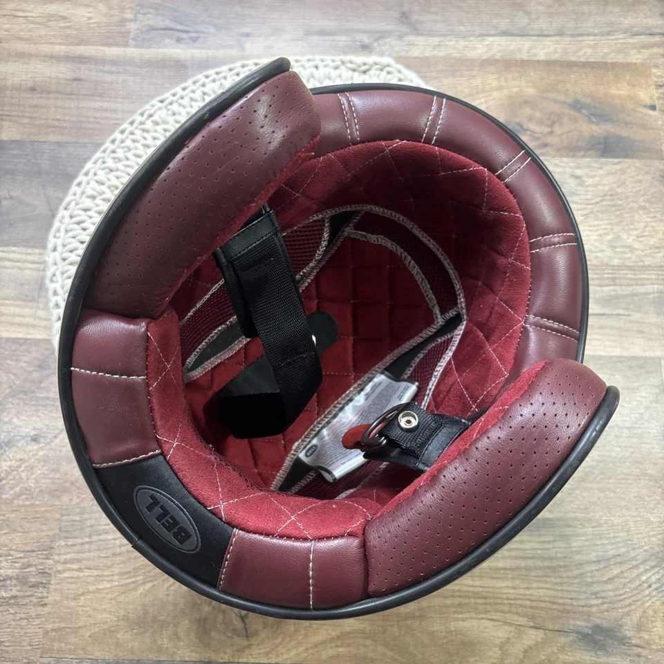 Casco Bell C500 Personalizado Plateado Metálico Moto Vespa Talla XL *LEER* Foto 2 de 4