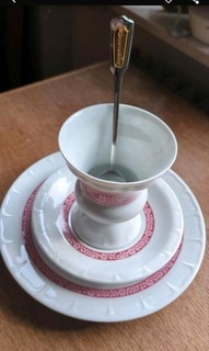 Rüdesheimer Kaffee Service Heinrich Porzellan für 2 Personen