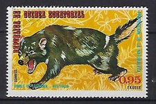 Guinée Equatoriale 1975 Faune (3)  Yvert n° 51 0.95 Ekuele oblitérés