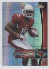 2012 Topps Finest Prism Refractor Michael Floyd #117 h3a
