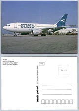 Continental Saeta Ecuador Airplane Postcard
