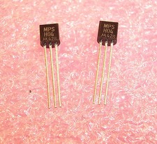 QTY 50  MPSH04 MOTOROLA TO-92 NPN SILICON TRANSISTORS 500mW 80V