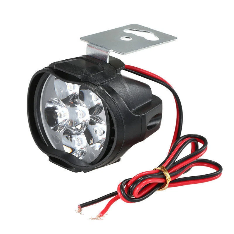 1 par de faros antiniebla LED impermeables para motocicleta Foto 2 de 4
