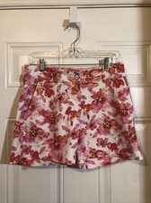 Isaac Mizrahi New York floral shorts size 4 Excellent Condition Bright Colorful