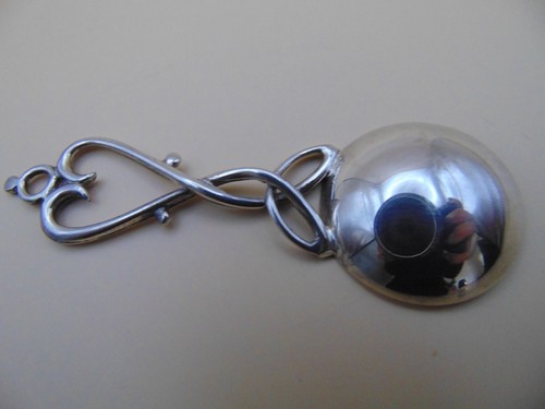 SUPERB SCOTTISH STERLING SILVER SMALL CADDY SPOON EDINBURGH 2000, ISLE OF MULL - Picture 9 of 10