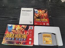 Duke Nukem: Zero Hour N64 Complete In Box CIB Great Shape Nintendo 64 