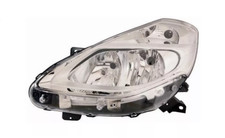 FARO FANALE PROIETTORE ANTERIORE SX PER RENAULT CLIO III 2009 2012 H7 H7 CROMATO