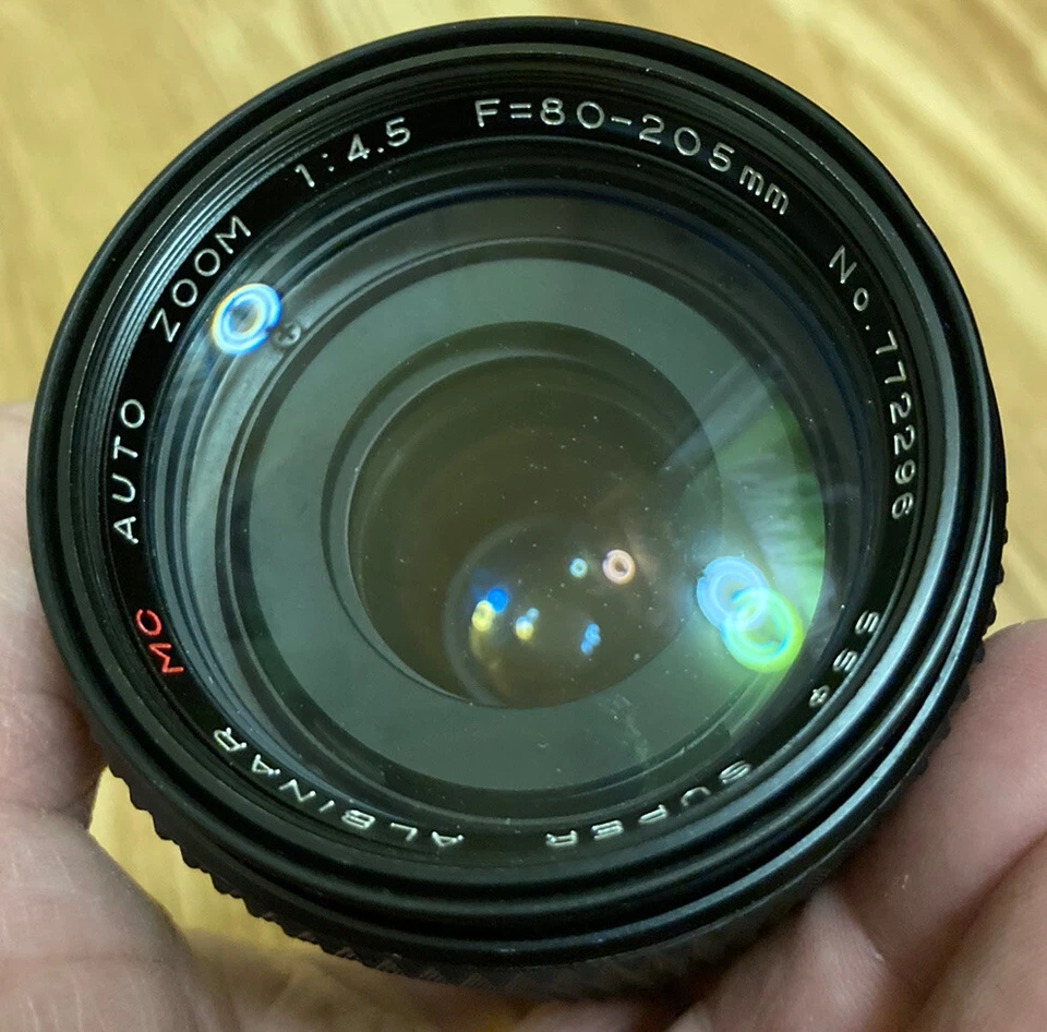 Minolta SRC Mount Super Albinar Auto Zoom MC F=80-205mm f4.5 Macro Lens 35mm SLR - Image 2 of 4