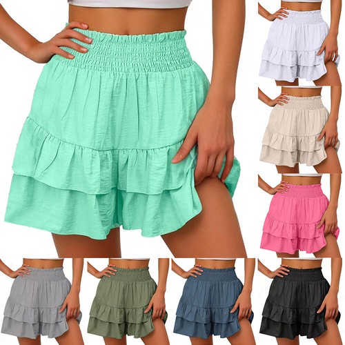 Jupe Noire à Volants - Taille 20W Grande Taille - Neuf Avec étiquettes - Polyester - Toutes Saisons