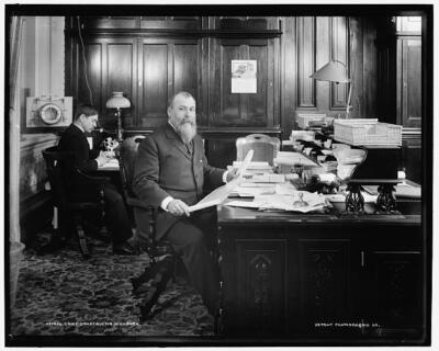 Chief constructor Hichborn c1900 OLD PHOTO