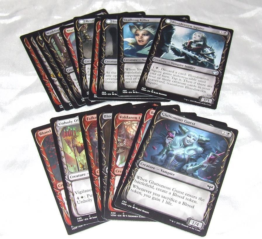 mtg vow cards Amazon.com: Magic: The Gathering Innistrad: Crimson Vow Collector Booster  Box main image 1
