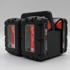 Milwaukee M18 4 Slot Battery Caddy Carrying Case Battery Holder