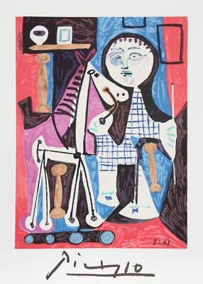 Pablo Picasso, Claude a Deux Ans, Lithograph