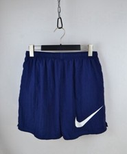 Nike Vintage Shorts Blue Big Logo Size L