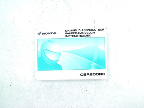 BEDIENUNGSANLEITUNG Honda CBR 600 RR 2007-2012 (CBR600RR PC40) 00x37mfj8100 - 第 1/2 張圖片