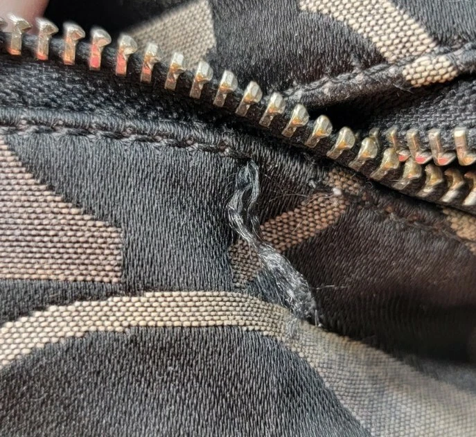 BORSA A TRACOLLA COACH ADDISON SIGNATURE NYLON NERO BORSA PANNOLINI DA VIAGGIO F18376