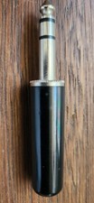 3.5mm Male Stereo Audio Headphone Jack Termination - lightly used