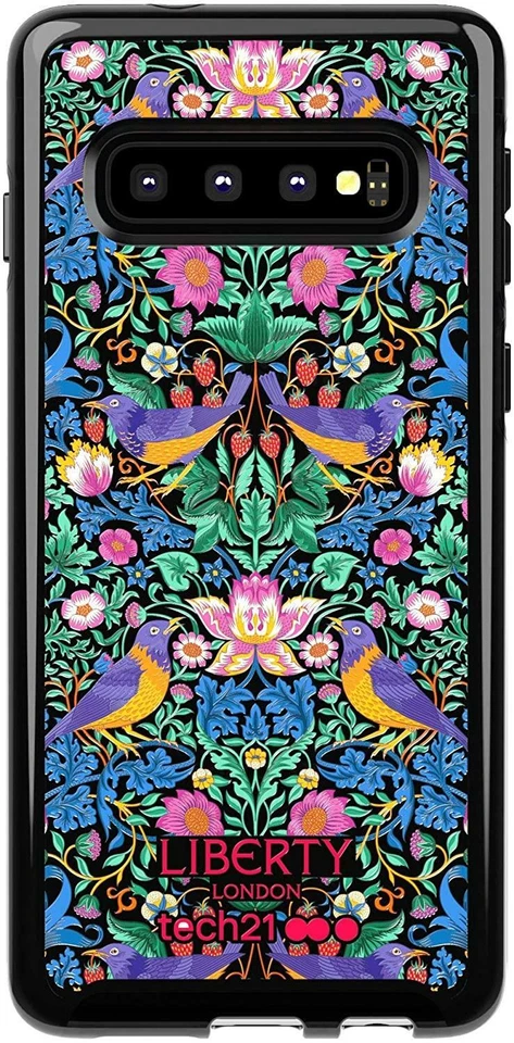 tech21 X Liberty London EVO Strawberry Thief Case for Samsung Galaxy S10 -