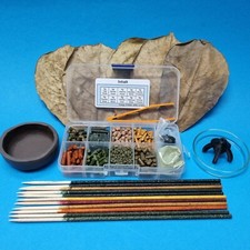 Futter Set #5 Garnelen / Shrimp Lollies Sticks Chips Gran Seemandelbaumblätter