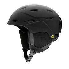 Smith Optics Mission MIPS Unisex Winter Snow Helmet - Matte Black  Small