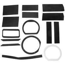 1969 70 Ford Mustang Cougar Dichtung Dichtungsset Heater Wärmetauscher Seal KIt
