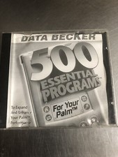 Data Becker 500 for Palm OS Computing Platform CD Rom Free USA SHIPPING
