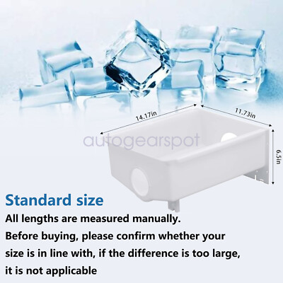 WPW10670845 Refrigerator Ice Bucket Container For Whirlpool