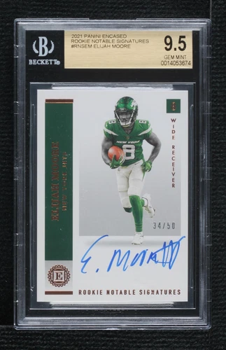 2021 Panini Encased Elijah Moore #RNS-EM
