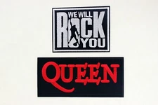 Queen Band Embroidered Patch Iron On Sew On Freddie Mercury