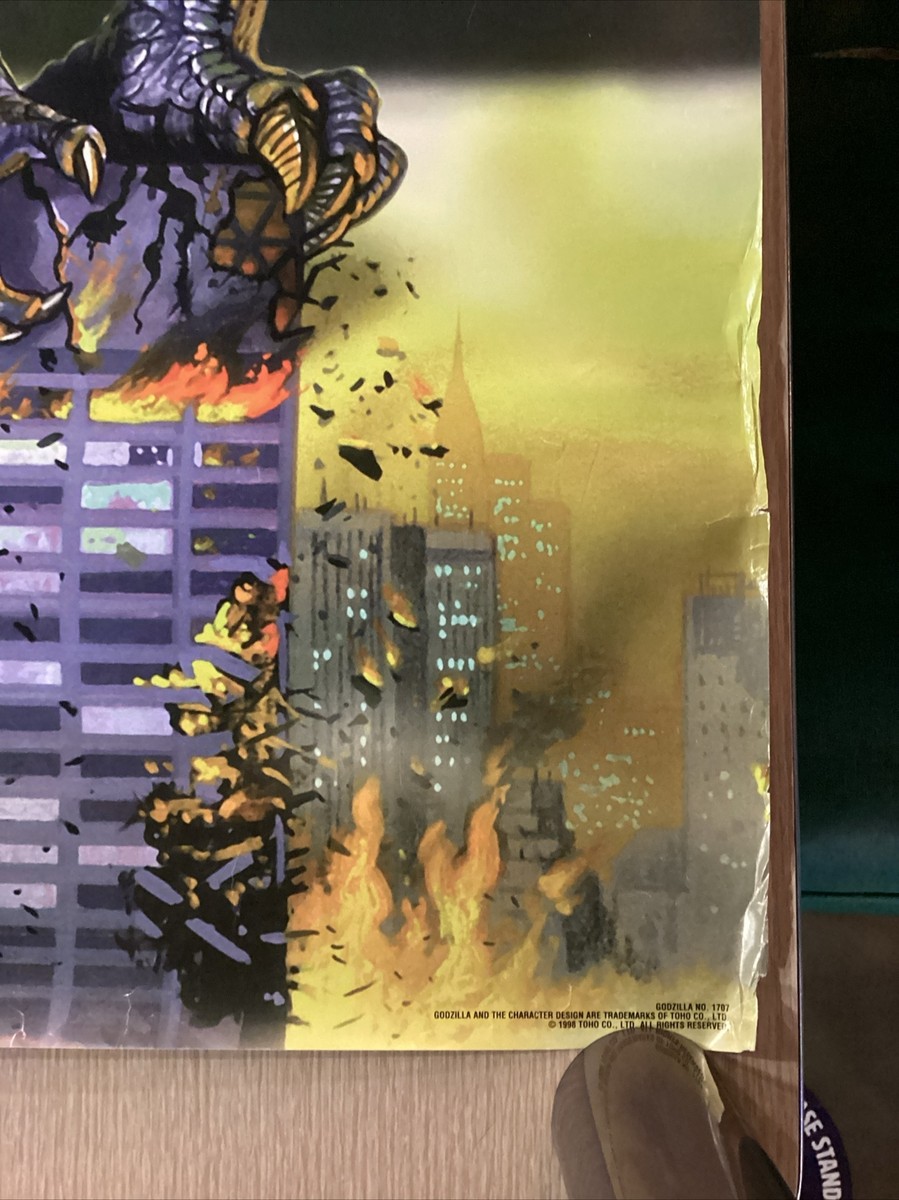 Godzilla 1998 Artistic Promotional Movie Poster 23