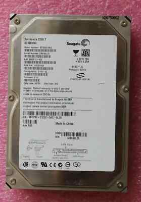 KC297 0KC297 Dell Seagate 80Gb 3.5'' 7200RPM SATA Server Hard Disk Drive