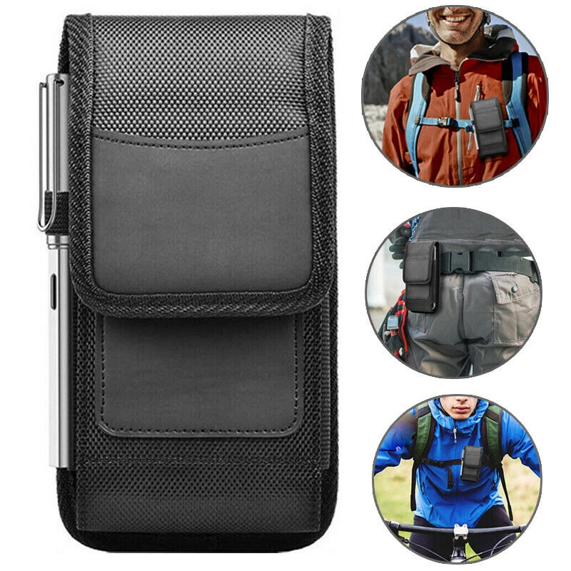 Funda con clip para cinturón de teléfono para Samsung A34 A53 A54 A15 A16 Foto 2 de 4