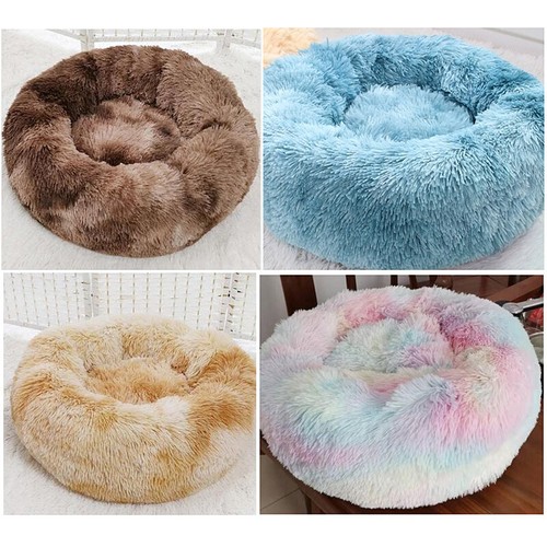 Gradient Tie Dye Fabric Faux Fur Plush Clothing Cushion Blanket Bag Sewing DIY - Picture 6 of 14